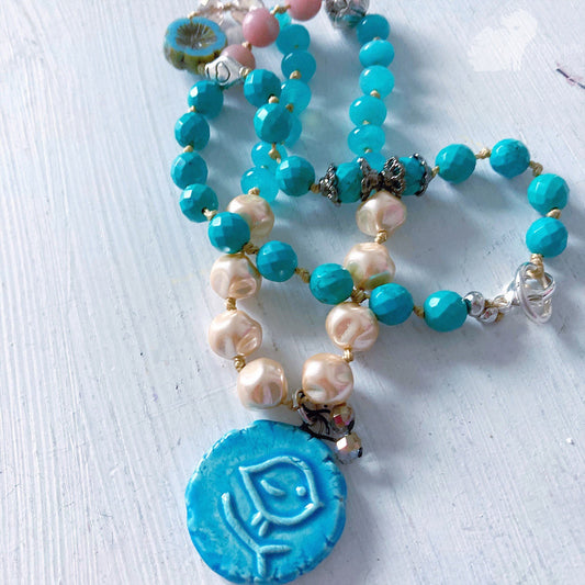 Women’s Bird Boho-Chic Knotted Necklace