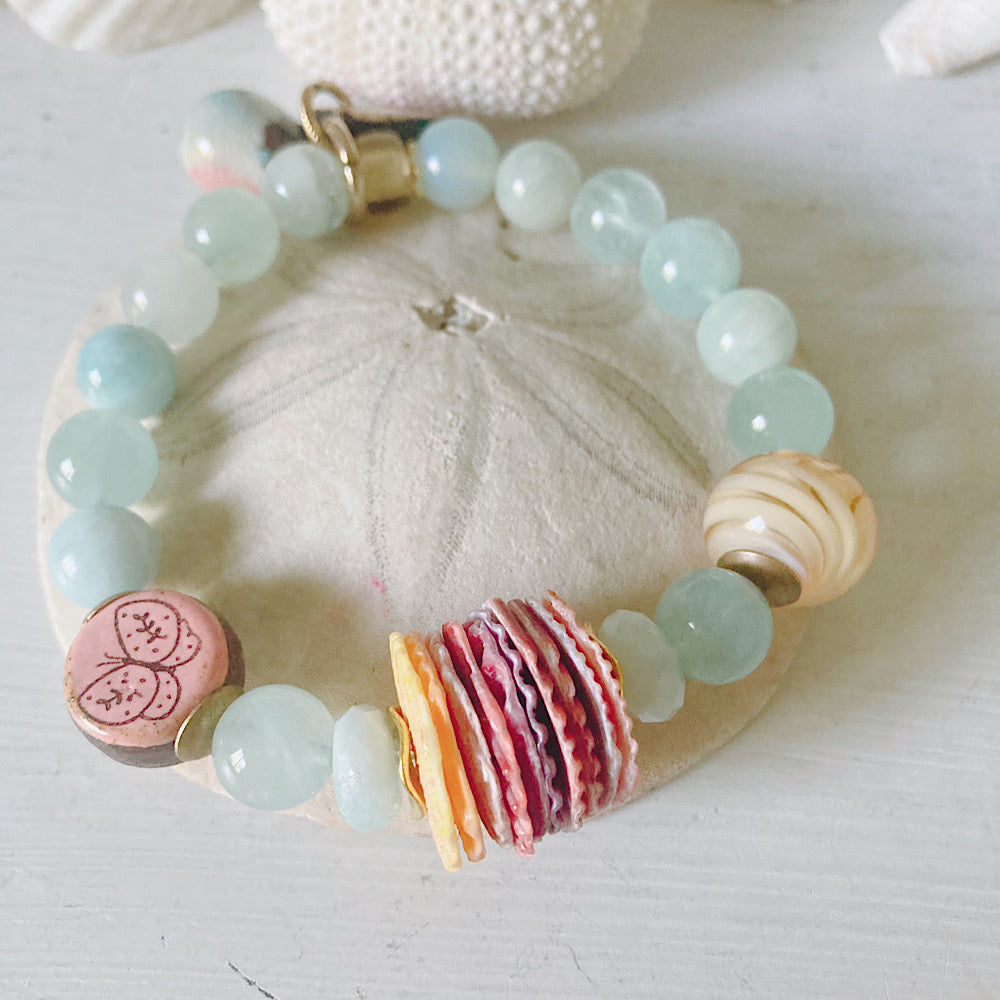 Reserved for VIP: Women’s Summer Beach Boho Surfer Coastal Talisman Stretch Bracelet