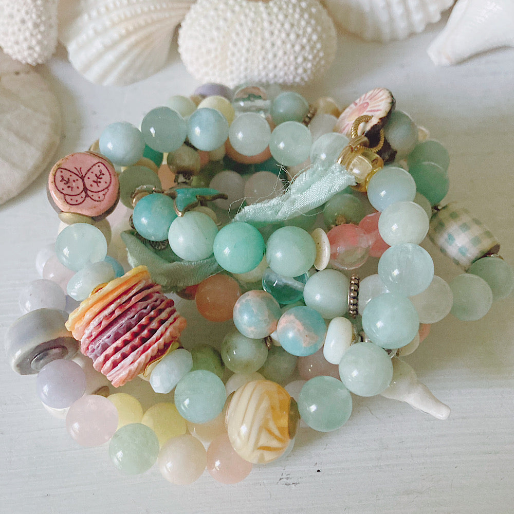 Reserved for VIP: Women’s Summer Beach Boho Surfer Coastal Talisman Stretch Bracelet