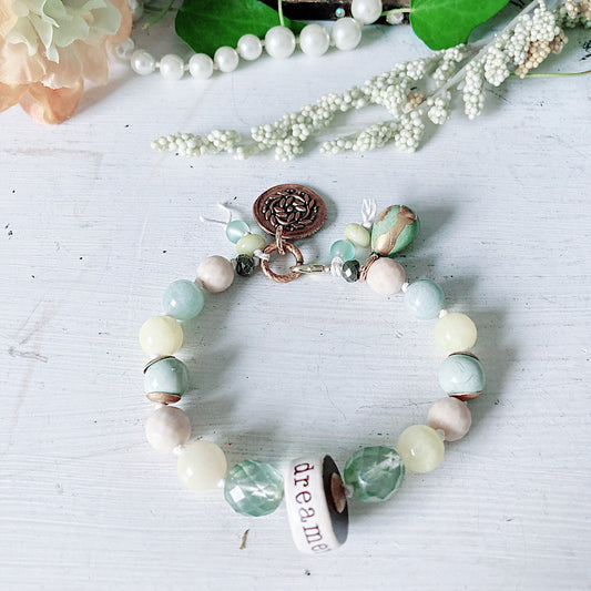 Pulsera anudada Shabby BohoGlam de mujer