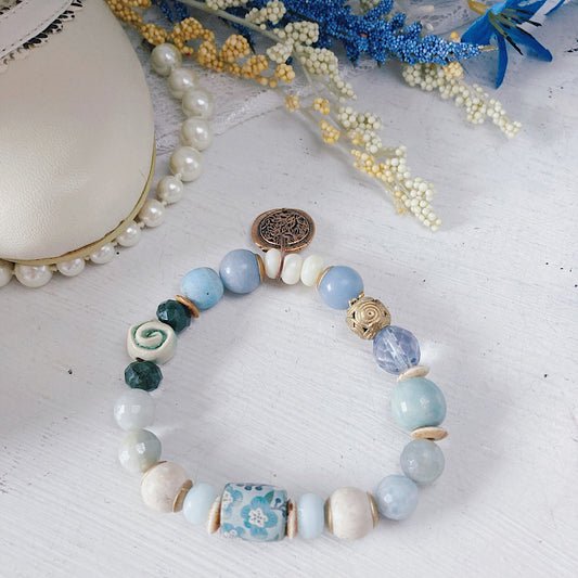 Women’s Shabby Boho Stretch Bracelet