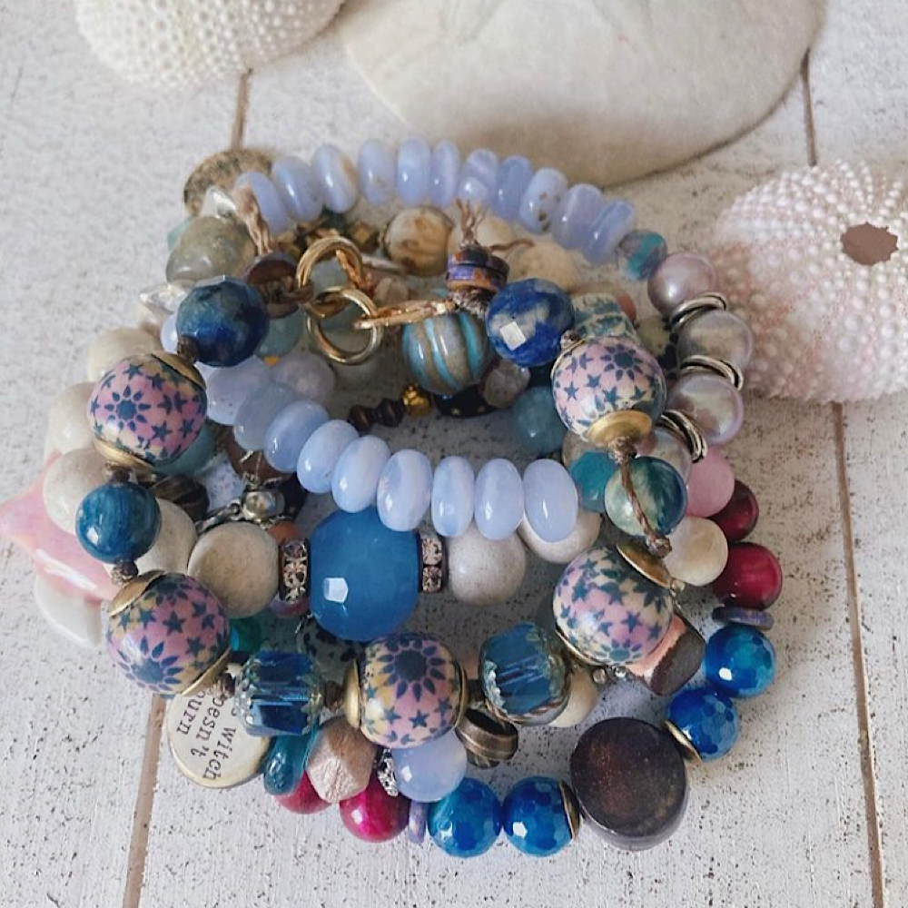 Women’s Boho Beach Surfer Knotted Bracelet