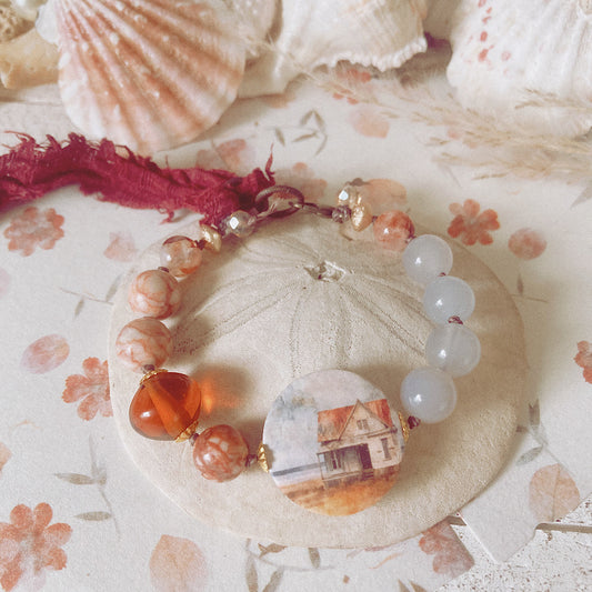 Women’s Neutral Beachy Rustic Surfer Summer Coastal Nature Knotted Bracelet