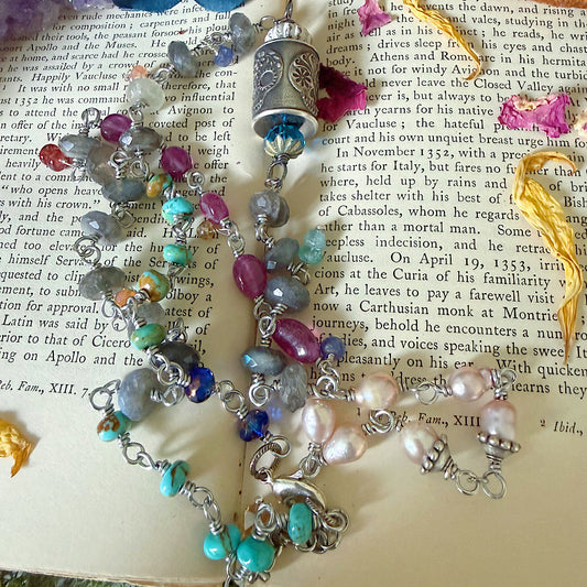 Women’s Anne Choi Día de los Muertos Mystical Ancestor Talisman Rosary Necklace