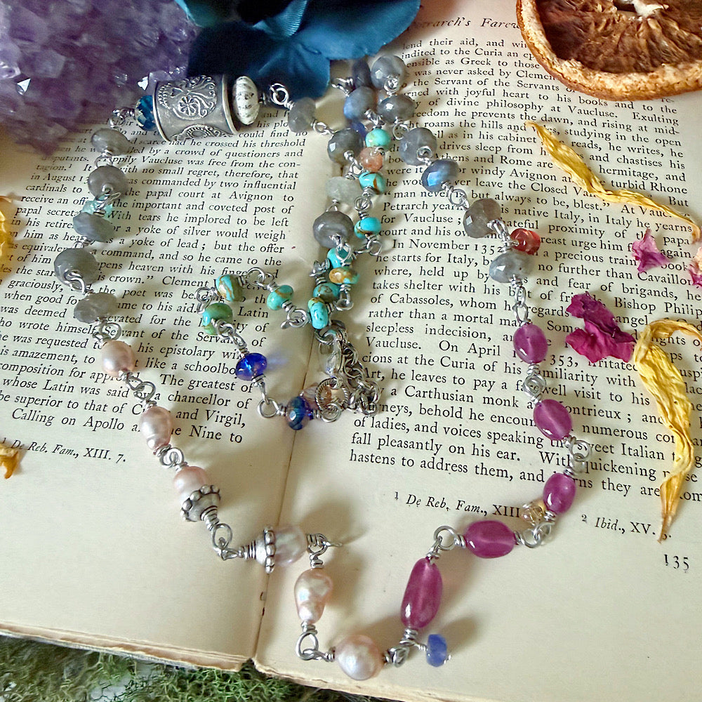 Women’s Anne Choi Día de los Muertos Mystical Ancestor Talisman Rosary Necklace