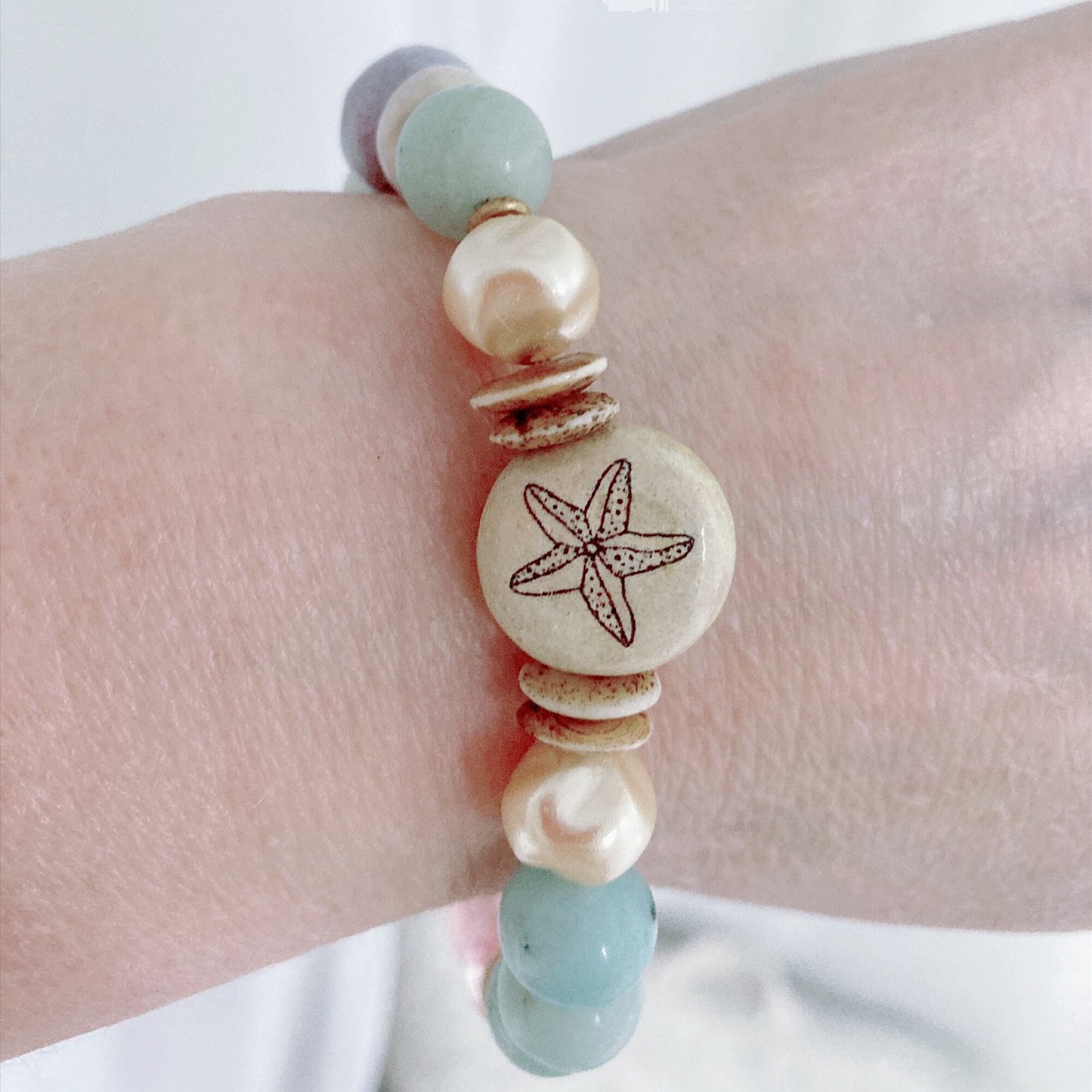 Women’s Surfer Starfish Stretch Bracelet