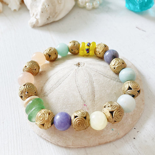 Women’s Beach Town Boho Stretch Bracelet