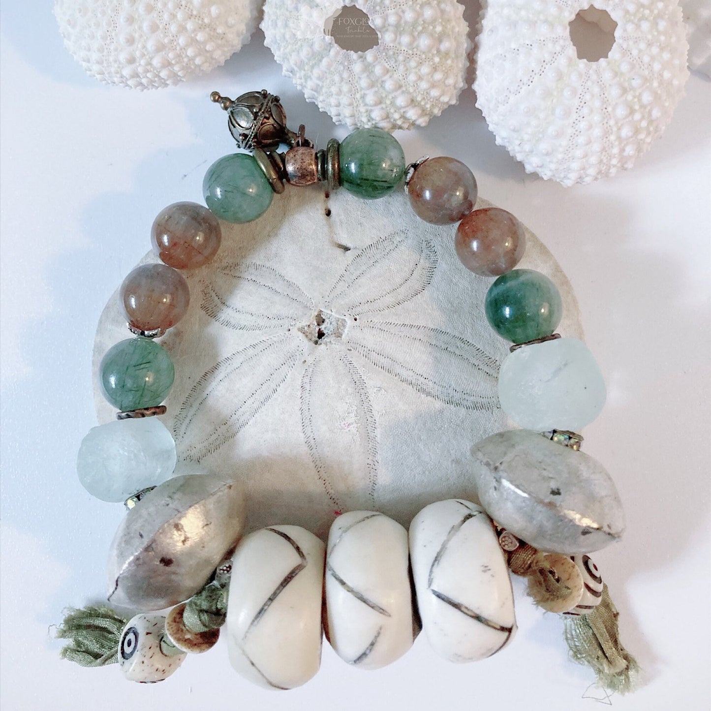 Women’s Rustic Beach Boho Stretch Bracelet